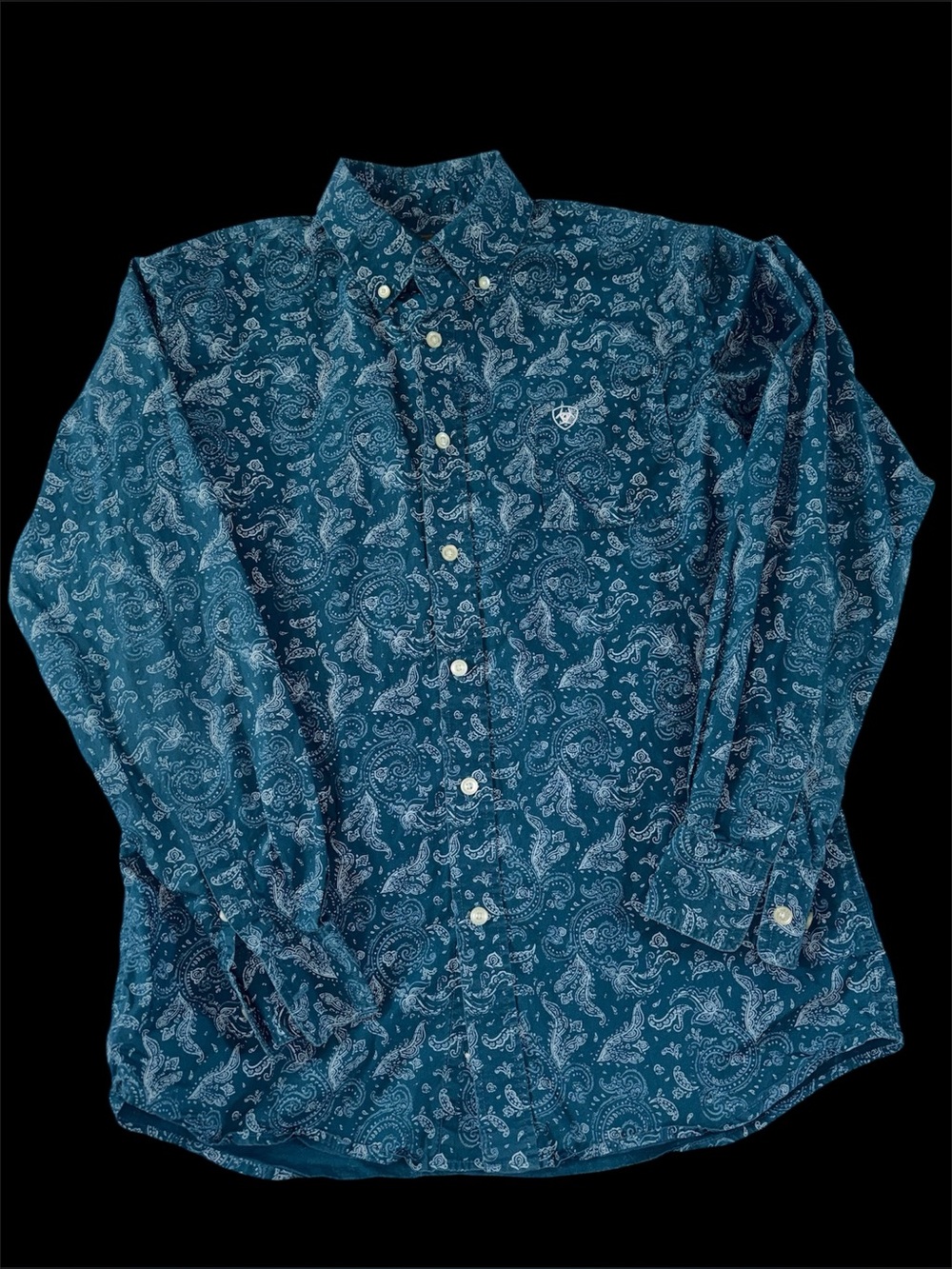 Ariat Paisley Western Button Down